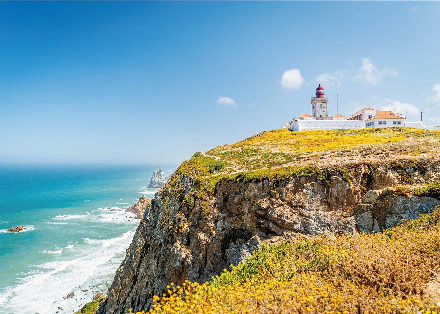 Excursión de un día de Lisboa a Sintra y Cascais en grupo en inglés