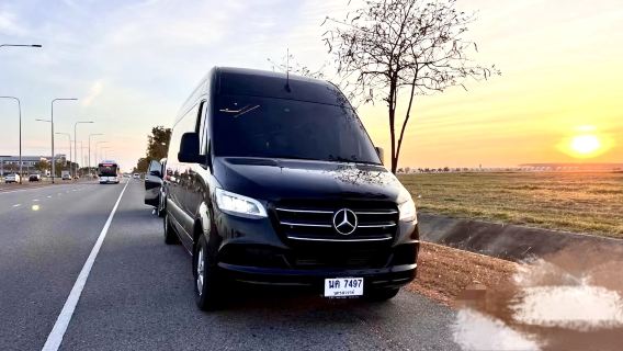 Bangkok Mercedes Sprinter airport pick-up/drop-off and car service from Bangkok to Pattaya/Hua Hin/Samet/Koh Chang