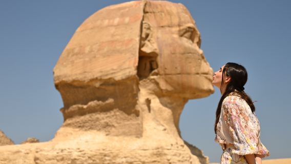 Cairo: Tour Kim Tự Tháp và Tượng Nhân Sư kèm chuyến thuyền buồm Felucca trên sông Nile