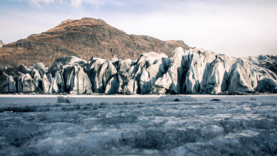 IJsland Zuidkust + Sólheimajökull eendaagse tour - Gletsjerlandschap / optioneel vervoer in kleine groep