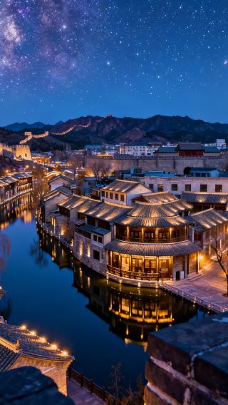 Beijing:Jinshanling Great Wall with Night Tour to Gubei Water Town and Simatai Great Wall 