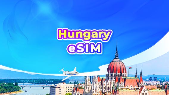 Hungary 5G eSIM | Daily package/data package | 24 hr billing | QR code
