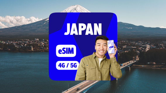 Japan Data Plans 4G/5G eSIM | 500MB/Days-5GB/Days | 24H Calculation|1-365Days