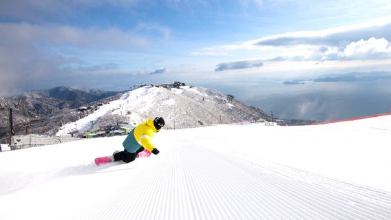 Osaka round-trip|Biwako Valley ski/snow play 1-day tour