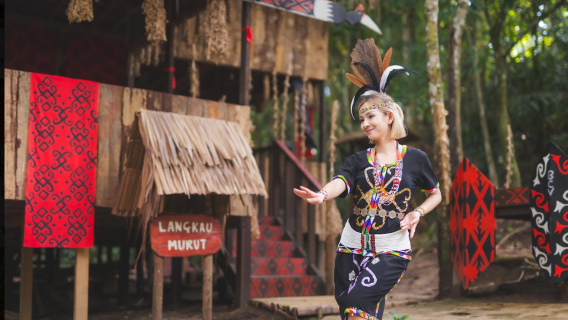 Malaysia Sabah Kota Kinabalu borneo Cultural Village lawatan setengah hari | Boleh dipadankan dengan Weston/Tanjung Aru