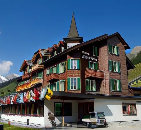 Hotel Jungfrau Mürren Hotéis em Murren