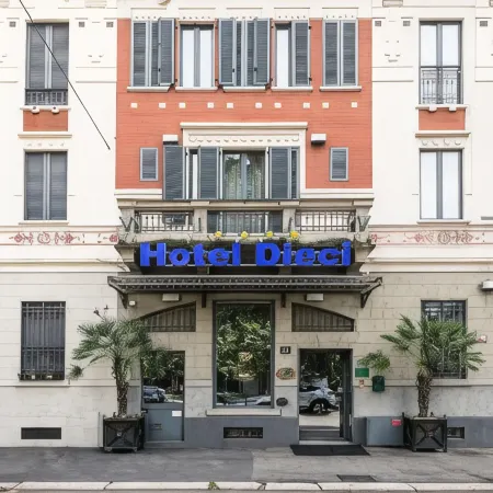 Boutique Hotel Dieci Отели рядом с достопримечательностью «Читта Студи»