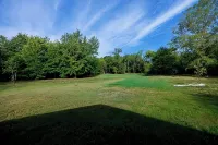 Wood Cabin in the wilderness at Bonham, Texas