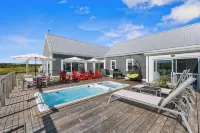 5 Bedroom Luxury Beach House at Cousins Seaside Cottage  in Sea View PEI - Ocean View