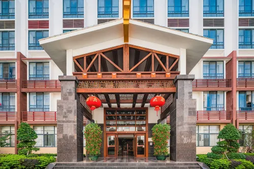 Oriental Guesthouse (Wanfulong Commercial Building Fumin Park Branch) - balcony