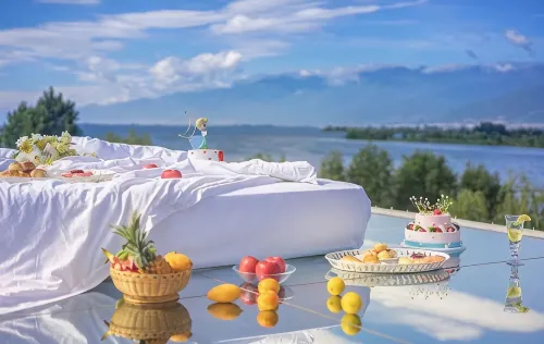 Haishang Bay Resort - مسبح غير متناهي
