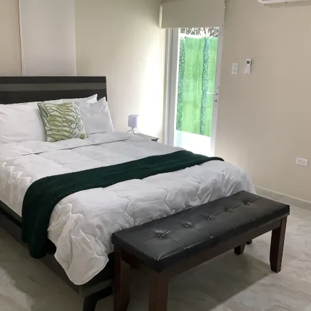 Relax in the tranquility of our brand-new cozy 1 bedroom apartment.