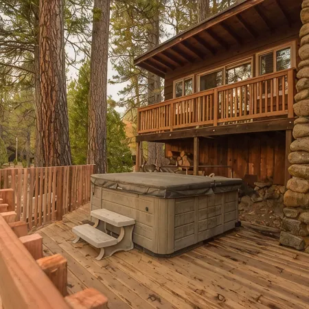 RIVER VIEW Yosemite Cabin in Wawona among the Redwoods,3 Bed 2 bath, jump rock!