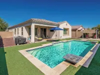 Spacious 4-bedroom house with Pool, WiFi and AC in brilliant Buckeye فنادق في بوكيي