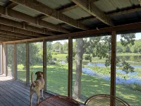 Relax at Grandma’s house with a screened in porch overlooking a private lake! - Wifi