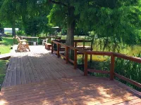 Lodging on Reelfoot Lake Upper Blue Basin at The Bayou Bungalow