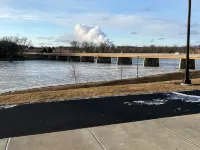 Duplex overlooking Rock River Hotels in Ogle County