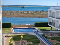 Penthouse in Fuseta with private roof terrace and sea views