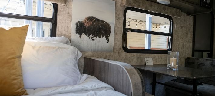 Charming Winnie Drop Trailer with Cozy Private Patio Escape Отели в г. Дэвис Каунти