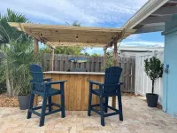 SC3 11th in Kcb. Old Charm 2-2 Private Pool&Dock, Tikis, Outdoor Bar & Grilled. - breakfast
