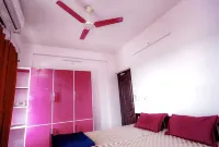 2 BHK Furnished Flat - Suite - 200 m to Guruvayoor Temple - Balcony