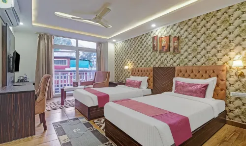 Hotel Woodville Inn Mcleodganj - con vistas a la montaña