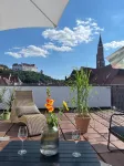 Above the rooftops of Landshut's old town - 4-Sterne