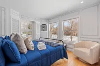 Luxury Riverfront Home on 15+ Private Acres • Hot Tub • Game Room • Sleeps 16 - balcony