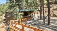 MTNSIDE Cabin with VIEWS by LYNX LAKE 20 min to TOWN - Chalets