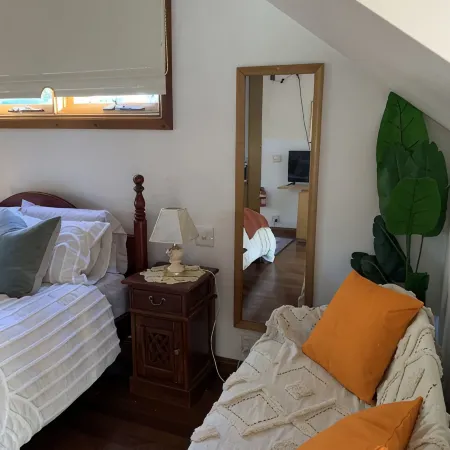 Fully Contained Private Loft, with scenic views from patio