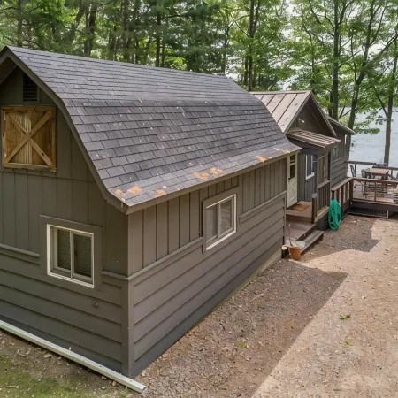 Quiet cottage with stunning peaceful lake views near Elcho and Pelican Lake WI