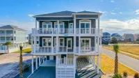 Oib East-End~Steps to Beach! Ocean & Intercoastal Views! Upscale Home~12/14Ppl - Gym