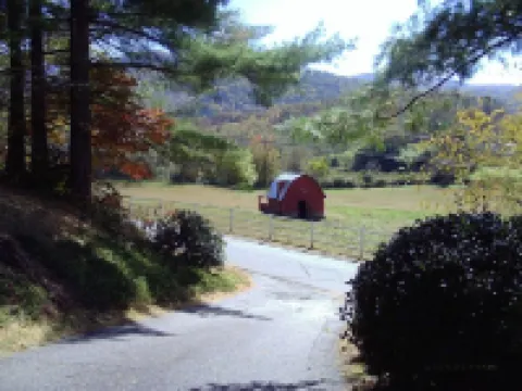 'Dood's Ranch', cozy mountain cottage on horse farm in Waynesville!