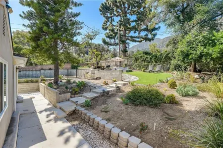 Salt Water Pool Over look Rocky Mountain View