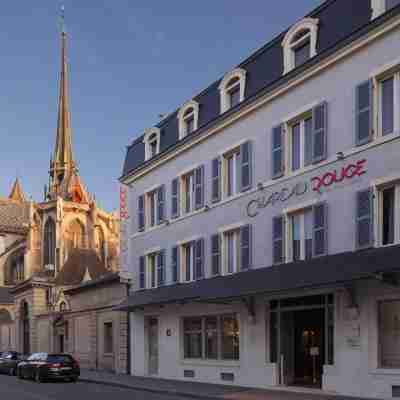 Hostellerie du Chapeau Rouge Hotel Exterior