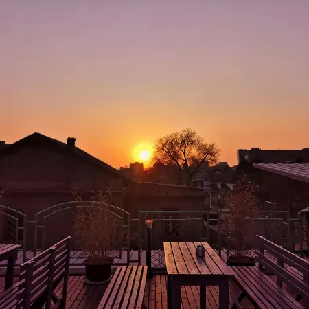 Happy Dragon Saga Hotel with terrace Beijing Forbidden City Wang Fu Jing Street