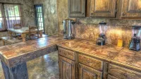 6-bedroom Lodge on 12 acres in Concan, Texas.  Swimming pool & hot tub.