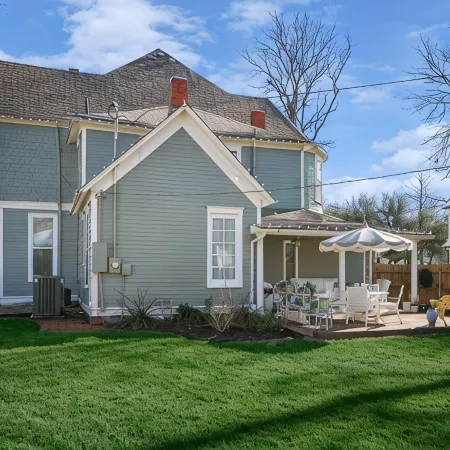 The Denton Street Holiday House, an 1893 Victorian in the Historic District