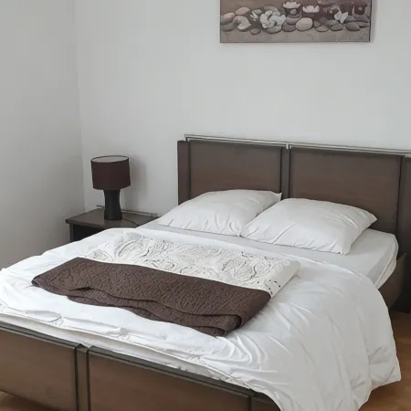 beautiful sea view apartment in Concarneau aux Sables blancs, shared swimming pool