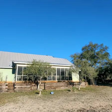 Secluded pet friendly hill country home on 7 acres.