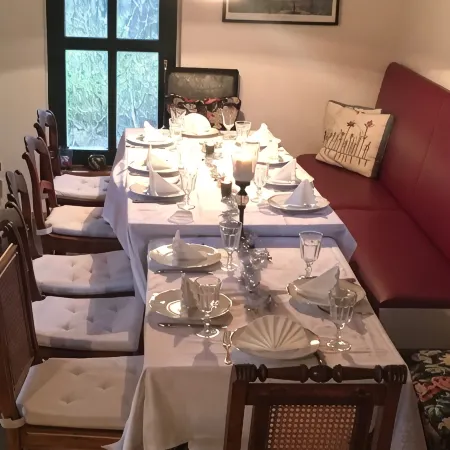 Old forester's house in the nature park, surrounding area of Berlin, own terrace, sauna, WiFi