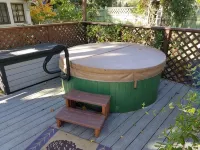Romantic & private cabin on Rogue River, 1 hr from Crater Lake - Alphydda