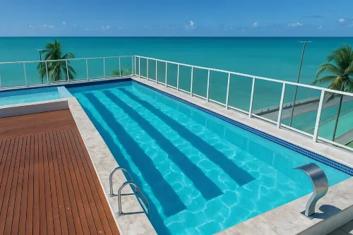 Flat Beira-Mar Blue Sunset - Апартаменты