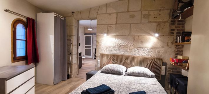 Historic center of Amboise, renovated apartment with free private parking アンボアーズのホテル