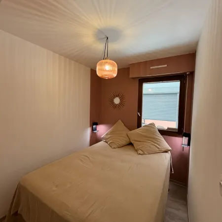 T2bis - Cap d'Agde - 40 m² with terrace, swimming pool, parking & 200 m from the beach