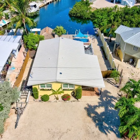 FL Keys Waterfront Heated Pool Home w/ 60 Feet of Dockage & Tiki Hut