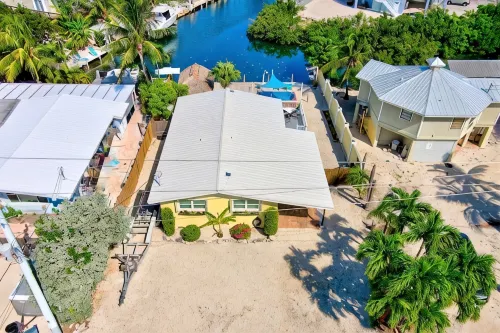 FL Keys Waterfront Heated Pool Home w/ 60 Feet of Dockage & Tiki Hut - Gym