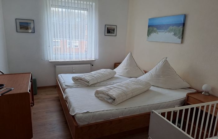 Vacation apartment in Haus Borkum 1 upper floor plus visitor's tax