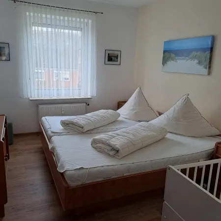 Vacation apartment in Haus Borkum 1 upper floor plus visitor's tax