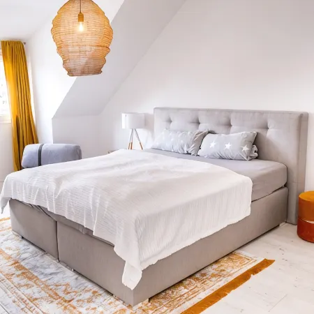 Ferienwohnung Lindau mit Seeblick und Alpenblick, Ruhig Gelegen mit Terrasse